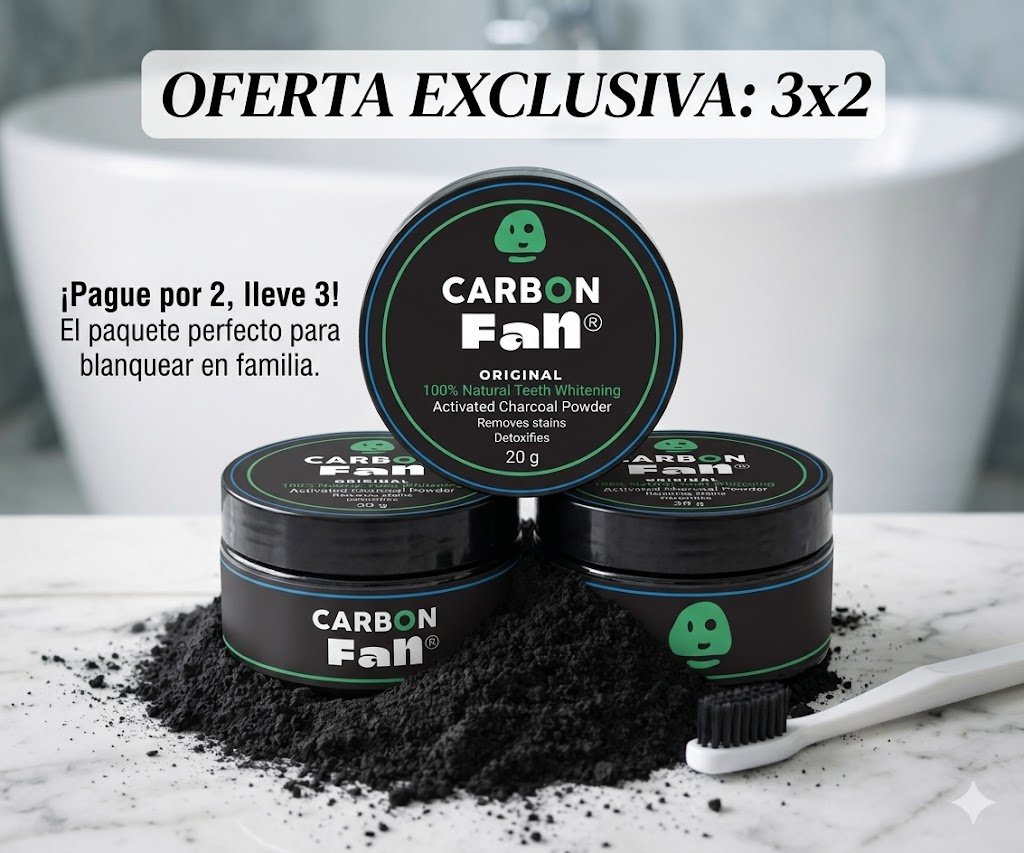 Carbón Activado Fan Pack 3x2